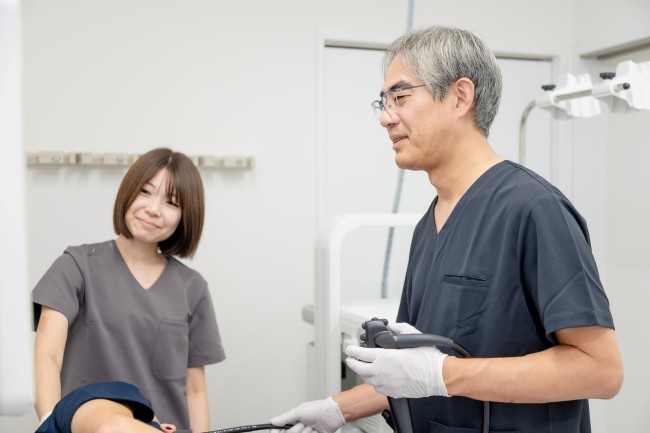 院長とスタッフ