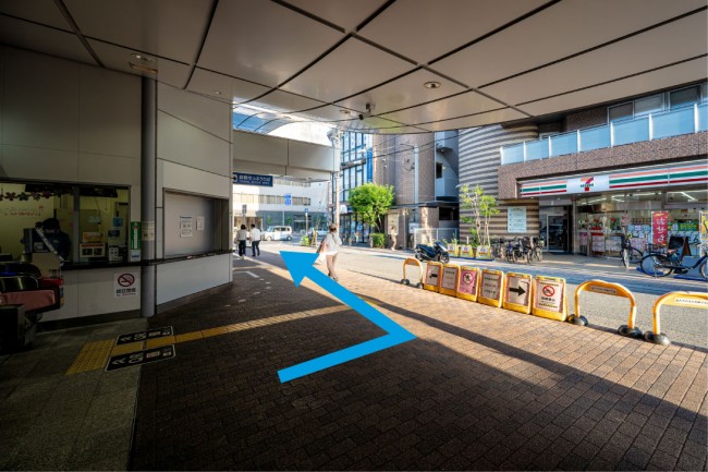 さくら夙川駅からのアクセスルート その1